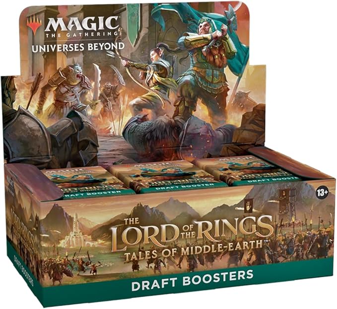 Magic the Gathering The Lord of the Rings: Tales of Middle-Earth Draft Booster Display, 36 Packs of 15 Cards, English Edition